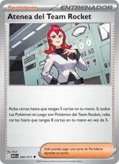 Atenea del Team Rocket, Héroes Ascendentes No. 202 Normal