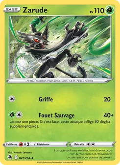 Zarude, Poing de Fusion No. 27 Normal