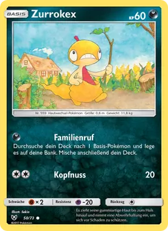 Zurrokex, Schimmernde Legenden Nº 50 Normal