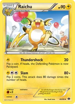 Raichu, Next Destinies Nº 40 Normal