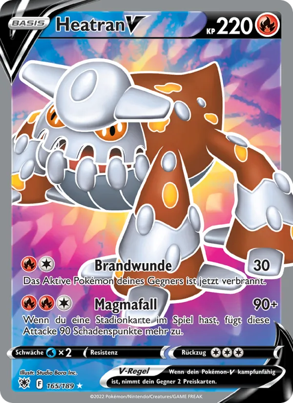 Heatran V, Astralglanz No. 165