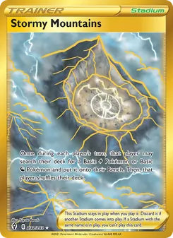 Stormy Mountains, Evolving Skies Nº 232 Holo