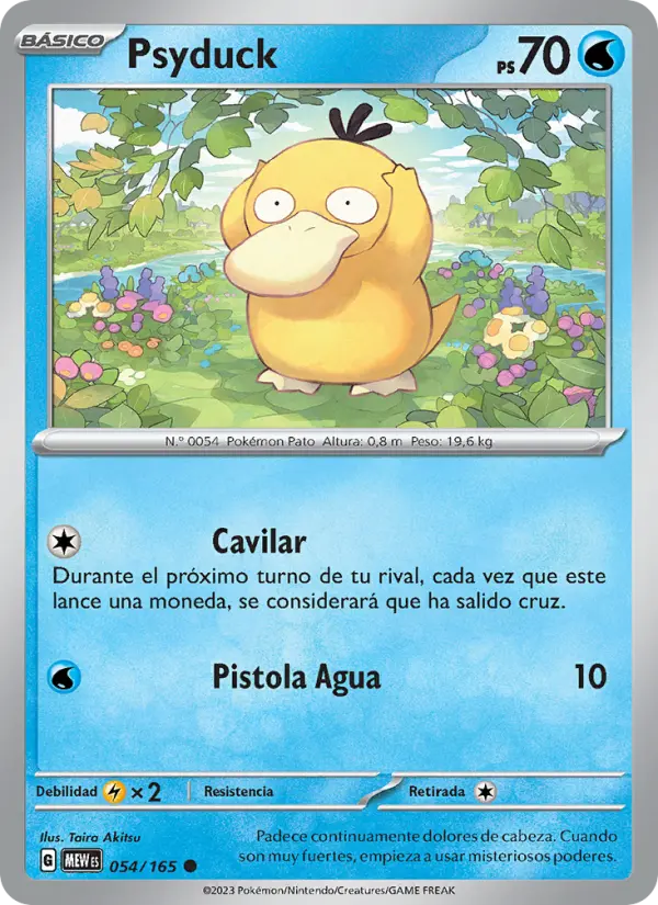 Psyduck, 151 Nº 054