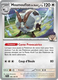 Moumouflon de Nabil, Aventures Ensemble Nº 136 Holo