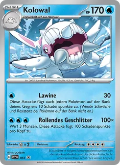 Kolowal, SVP Black Star Promos No. 063 Holo