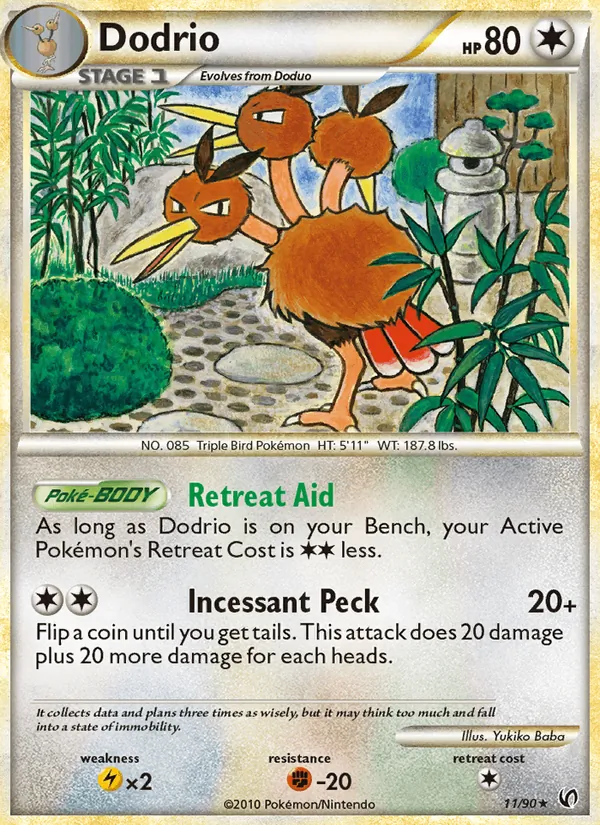 Dodrio, Undaunted No. 11