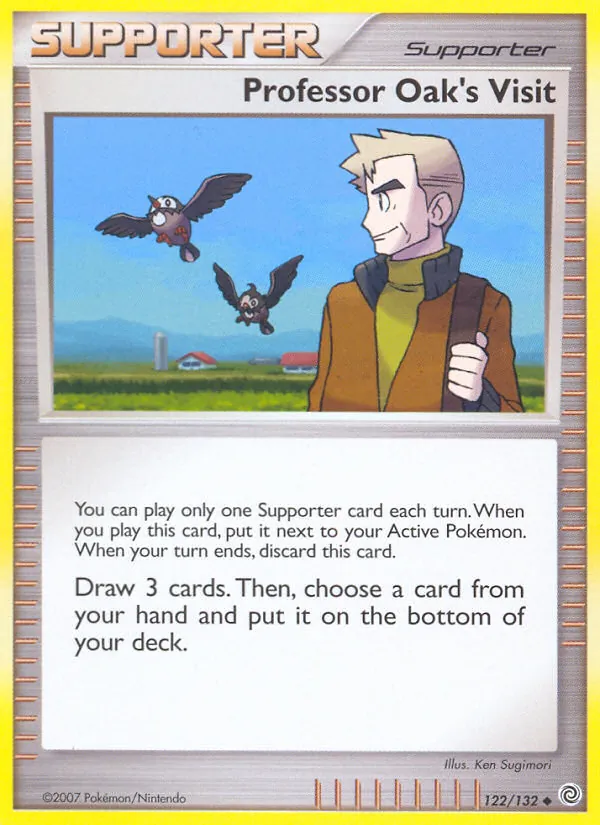 Professor Oak's Visit, Secret Wonders Nº 122
