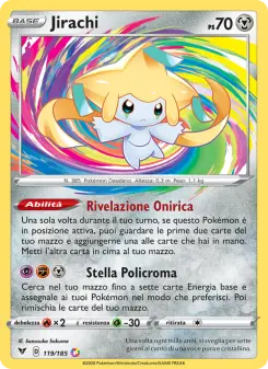Jirachi, Voltaggio Sfolgorante Nº 119 Holo
