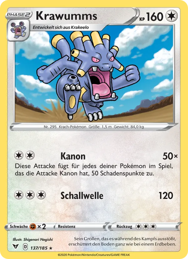 Krawumms, Farbenschock No. 137