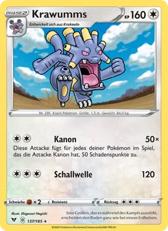 Krawumms, Farbenschock Nº 137 Normal