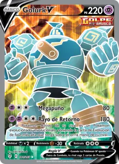 Golurk V, Cielos Evolutivos No. 181 Holo
