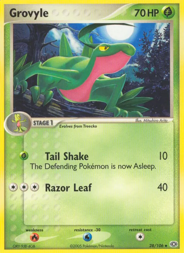 Grovyle, Emerald No. 28