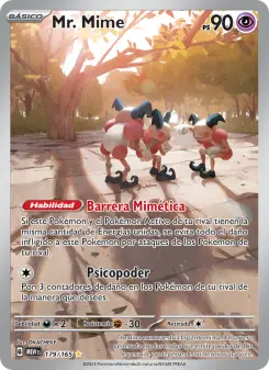 Mr. Mime, 151 Nº 179 Holo