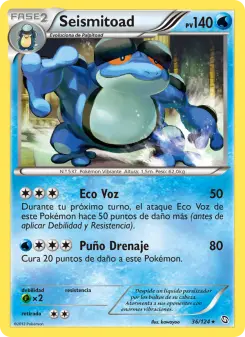 Seismitoad, Dragones Majestuosos No. 36 Normal