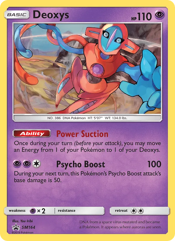 Deoxys, SM Black Star Promos Nº SM164