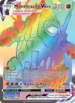 Monthracite VMAX, Voltage Éclatant No. 189 Holo