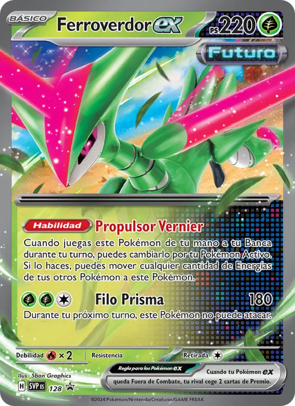 Ferroverdor ex, SVP Black Star Promos Nº 128