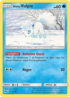 Alola Vulpix, Echo des Donners No. 53 Normal