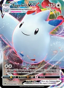 Togekiss VMAX, Farbenschock Nº 141 Holo
