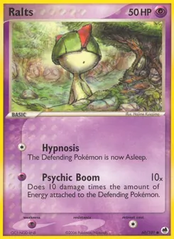 Ralts, Dragon Frontiers Nº 60 Normal