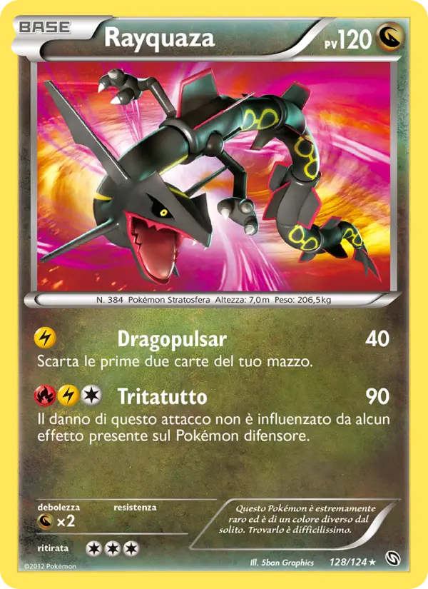 Rayquaza, Stirpe dei Draghi No. 128