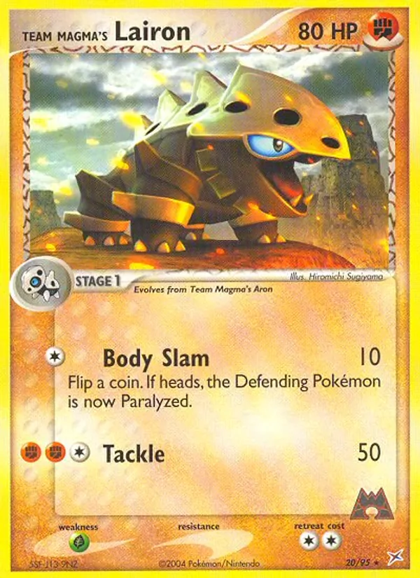 Team Magma's Lairon, Team Magma vs Team Aqua No. 20