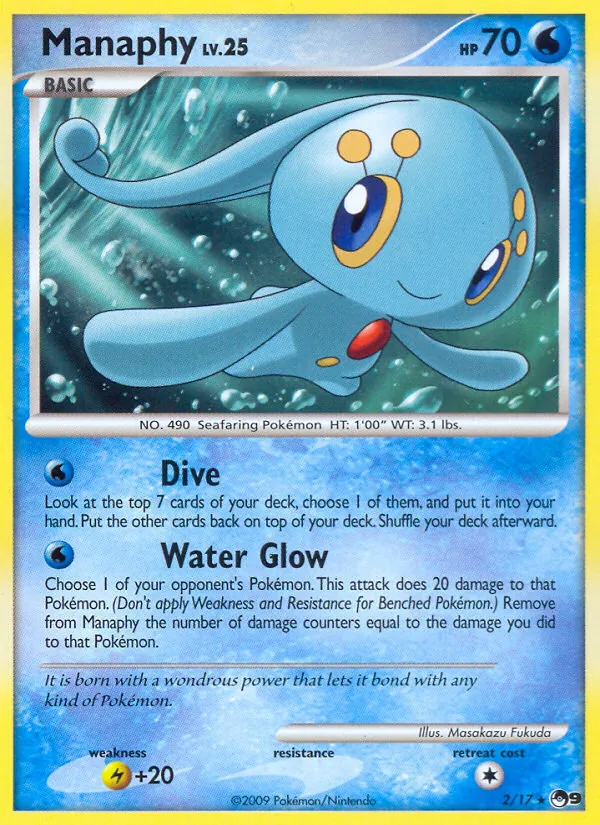 Manaphy, POP Series 9 No. 2