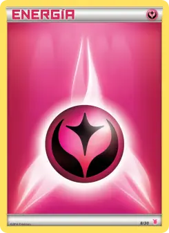 Energía Hada, Kit de Entrenador XY (Wigglytuff) No. 8 Normal