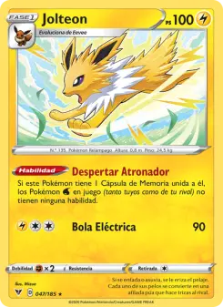 Jolteon, Voltaje Vívido No. 47 Normal