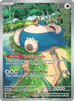 Snorlax, SVP Black Star Promos Nº 051 Holo
