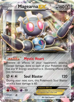 Magearna-EX, XY Black Star Promos No. XY175 Normal