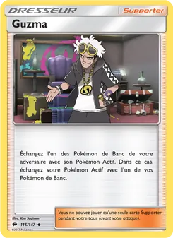 Guzma, Ombres Ardentes Nº 115 Normal
