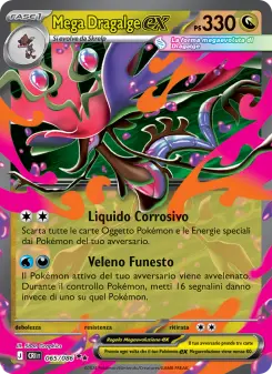 Mega Dragalge-ex, Caos Nascente Nº 065 Holo