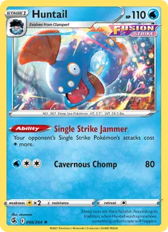 Huntail, Fusion Strike No. 66 Normal