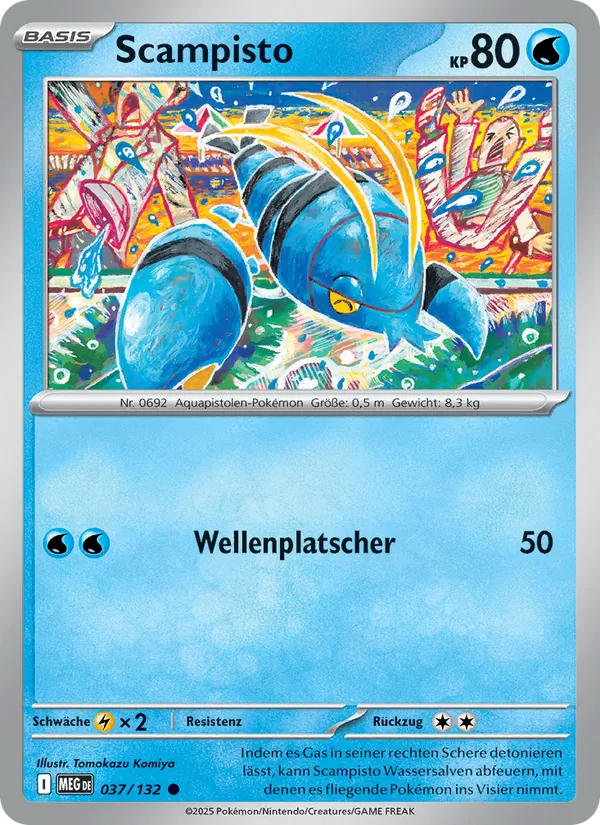 Scampisto, Mega-Entwicklung No. 037