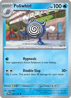 Poliwhirl, Twilight Masquerade Nº 042 Normal