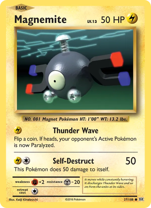 Magnemite, Evolutions No. 37