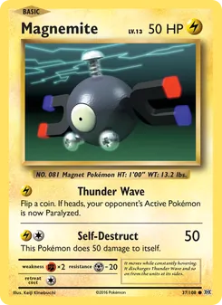 Magnemite, Evolutions No. 37 Normal