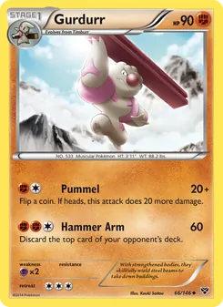 Gurdurr, XY Nº 66 Normal
