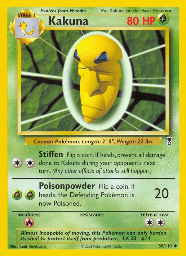 Kakuna, Legendary Collection Nº 50