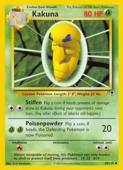 Kakuna, Legendary Collection No. 50 Normal