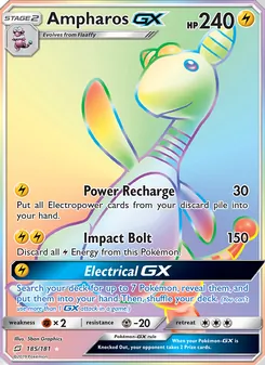 Ampharos GX, Team Up No. 185 Normal