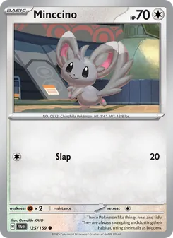 Minccino, Journey Together No. 125 Normal