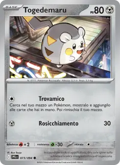 Togedemaru, Flamme Spettrali Nº 073 Normal