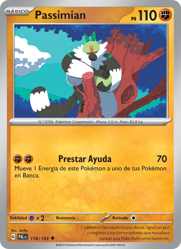 Passimian, Evoluciones en Paldea Nº 118