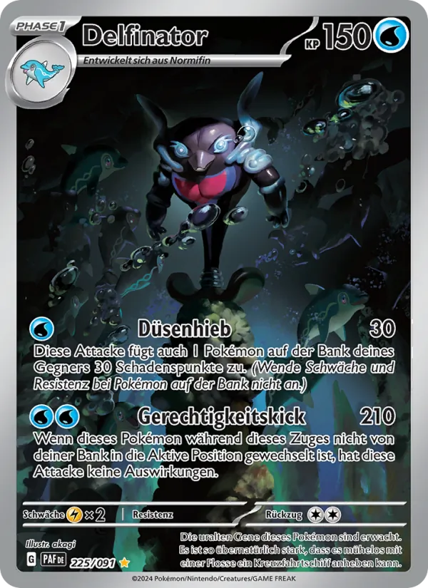 Delfinator, Paldeas Schicksale Nº 225