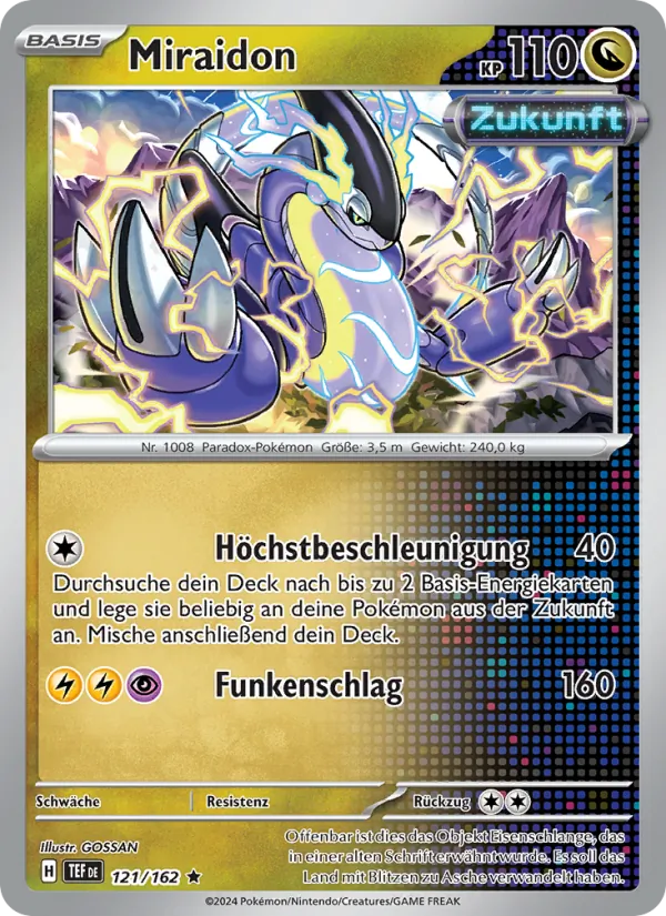 Miraidon, Gewalten der Zeit No. 121
