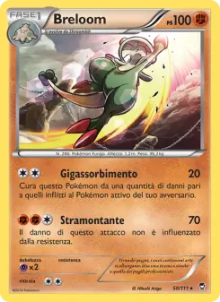 Breloom, Colpi Furiosi No. 50 Normal