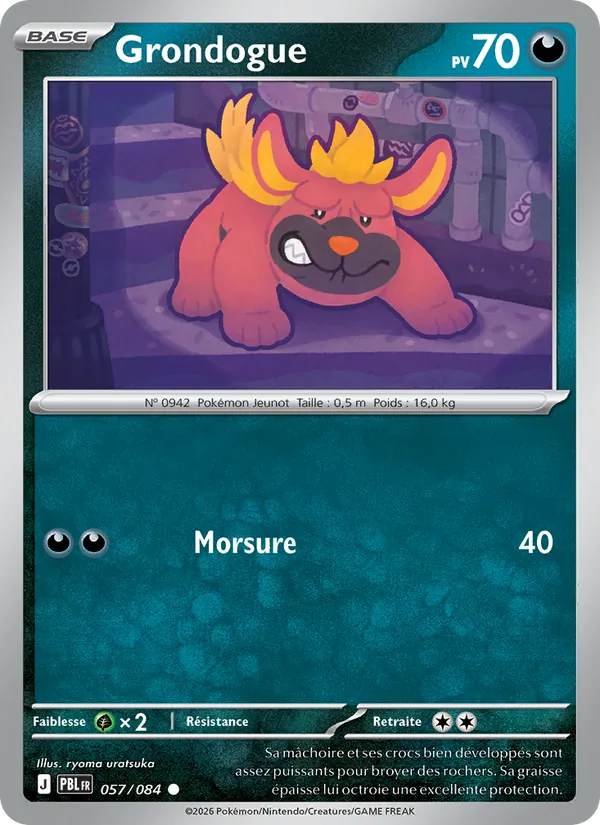 Grondogue, Nuit Noire Nº 057