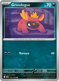 Grondogue, Nuit Noire Nº 057 Normal